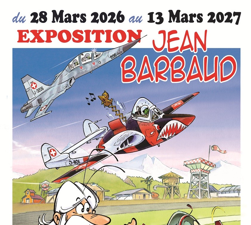 Affiche exposition temporaire musée Clin d'Ailes 2026-2027