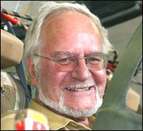 Vol Hunter Trainer avec Daniel Gloor au Musée Clin d'Ailes 24 août 2004