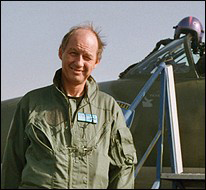 Vol Hunter Trainer avec Eric Buchser au Musée Clin d'Ailes 5 octobre 2004